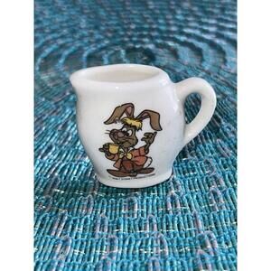 Vintage 1980s Disney's Alice in Wonderland The March Hare Mini Teapot Pitcher